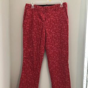 Vineyard Vines Anchor Print Corduroy